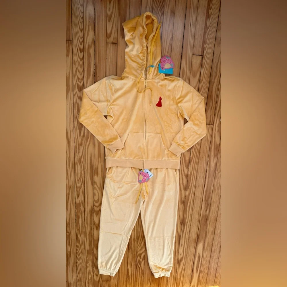 Posh Peanut x Disney Belle Velour Track Suit - Picture 3 of 8